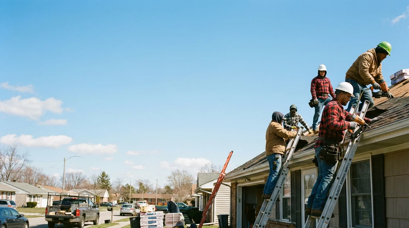 Roofing in Tustin, MI near me